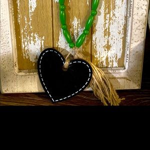 Wooden beaded garland